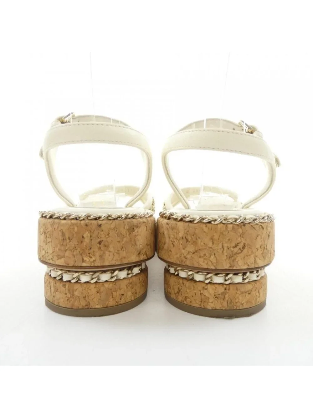 Chanel Sandals White